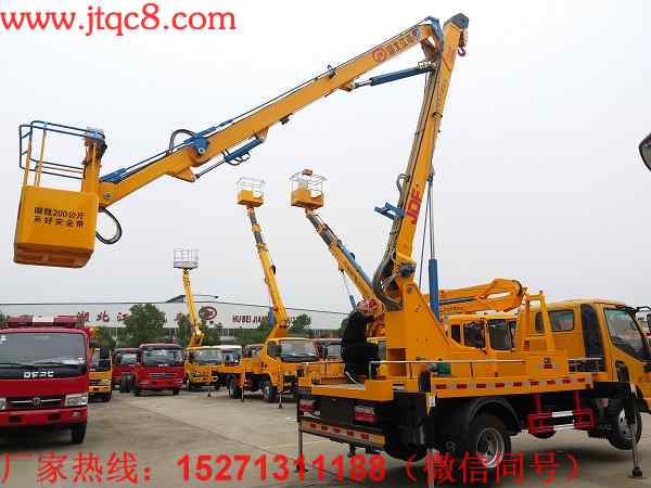 江淮12米藍牌升降車,JDF5040JGK12HFC5型高空作業(yè)車,小型升降車