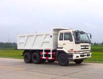 東風天龍后八輪雙橋自卸車